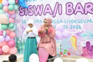 Sambut Siswa Baru, SD Sukma Bangsa Lhokseumawe Gelar Kegiatan Meriah (1)